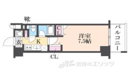 クリスタルグランツ西大路御池間取り図面