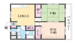 富尾マンション間取り図面