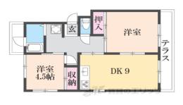 淀団地第一住宅間取り図面
