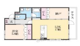 Ｒｈｉｎｏ　Ｆｌａｔｓ　ＪＯＹ間取り図面