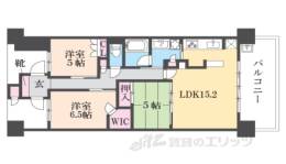 ブランズ西大津レイクフロント間取り図面