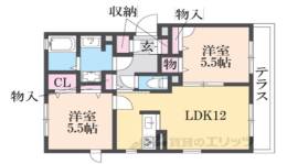 カサベルデYASHIRO間取り図面