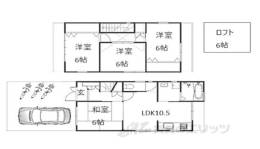 貸家間取り図面