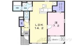 クリスタル　フェンテ１間取り図面