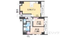 グラン・ドムール伏見桃山間取り図面