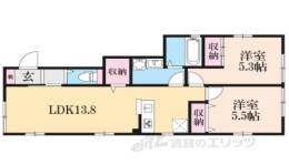 サラ・ハウス間取り図面