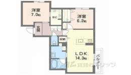 シャーメゾン　ミモザ間取り図面