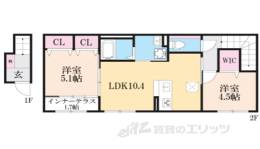 リバーテラス　Ｔｏｓｈｉ間取り図面