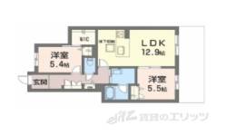 シャーメゾン　平城山間取り図面