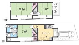 貸家間取り図面