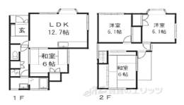 貸家間取り図面