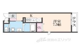 仮）アヴェルーチェ三条堀川間取り図面