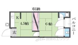 枚方公園アパート間取り図面