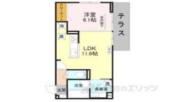 ノースガーデンM間取り図面
