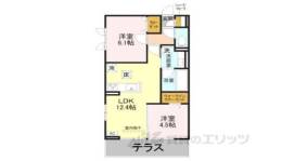 ノースガーデンM間取り図面