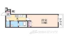 フジパレス放出１番館間取り図面