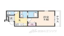 フジパレス吉田サウス間取り図面