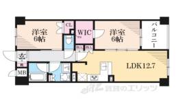 ラシュレ京都西大路間取り図面