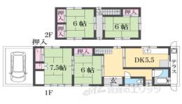 貸家間取り図面