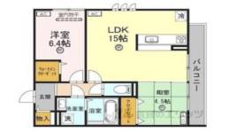 アイエヌ南花屋敷間取り図面