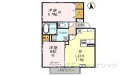 エスポワールＣ・Ｋ間取り図面