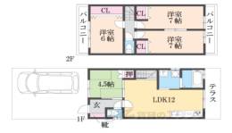 貸家間取り図面