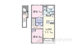 シャーインイーストケイ間取り図面