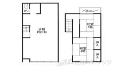 久世中久世町三丁目91-6テナント間取り図面