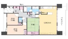 ソフィア千里丘ブライトスクエア間取り図面