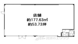 窪之庄町貸店舗間取り図面