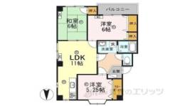 コーポ・レアーズ２間取り図面