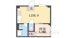 マンションHT間取り図面