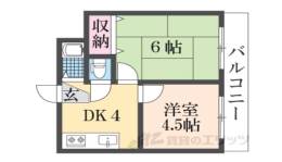 ハイツ東山間取り図面