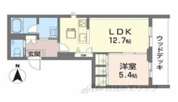 シャーメゾン　カルム光月間取り図面