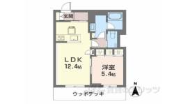 シャーメゾン　カルム光月間取り図面