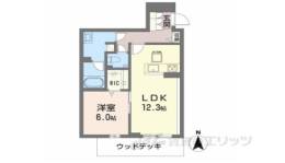 シャーメゾン　カルム光月間取り図面