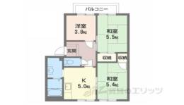 タモサーチＢ間取り図面