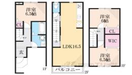貸家間取り図面