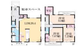 貸家間取り図面