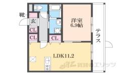 LCLASS亀岡間取り図面