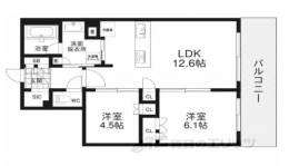 ジ・アーバネックス京都河原町プレイズ間取り図面