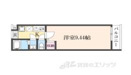 フラッティ西院プレミア間取り図面