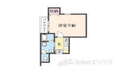 フラッティ西院プレミア間取り図面