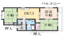 マンショングルンヴァルト間取り図面