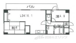 シティーホームズ生駒駅前間取り図面