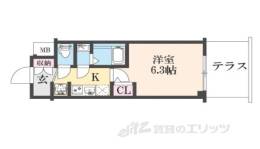 エステムコート京都千雅邸間取り図面