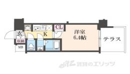 エステムコート京都千雅邸間取り図面