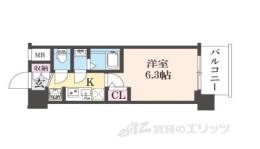 エステムコート京都千雅邸間取り図面