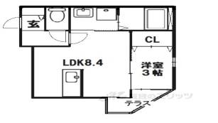 仮）西矢倉新築ＡＰ間取り図面