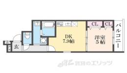 フジパレス吉田ノース間取り図面